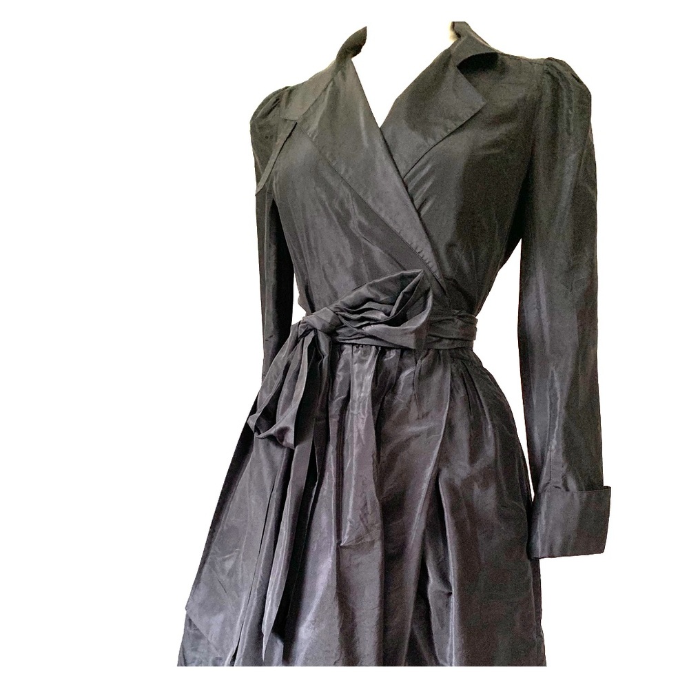 Silk taffeta & lace Diane Von Furstenberg wrap